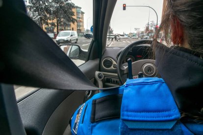 Circulando por las calles de Burgos y observando las conductas de los vehículos cercanos. TOMÁS ALONSO