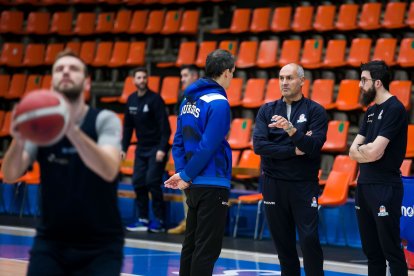 Primer entrenamiento de la era Curro Segura: © ECB / TOMÁS ALONSO