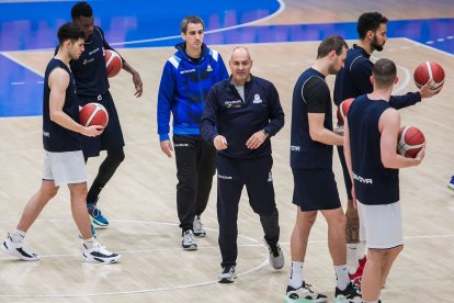 Primer entrenamiento de la era Curro Segura: © ECB / TOMÁS ALONSO