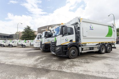 Detalle de los camiones. SANTI OTERO