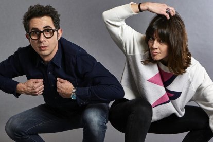 Berto Romero y Eva Ugarte, en una foto promocional.