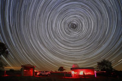 Una de las astrofotografías que realizan en la asociación. JESÚS PELÁEZ