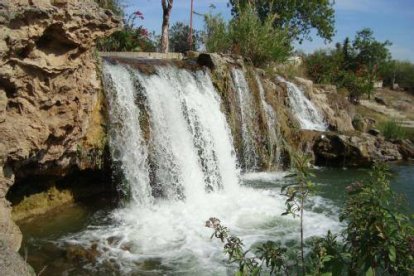 Cascadas en el Burgos de Tamaulipas en México
