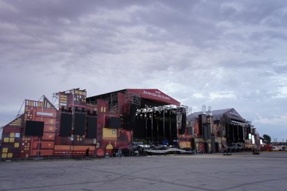 El escenario del Sonorama.  DO RIBERA