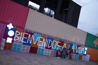 El escenario del Sonorama.  DO RIBERA