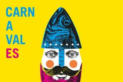 Otro de los carteles, en este caso los Carnavales, ideado por Goyo Rodríguez y muy conocido en Burgos.