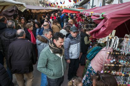Mercado medieval en Gamonal. TOMÁS ALONSO