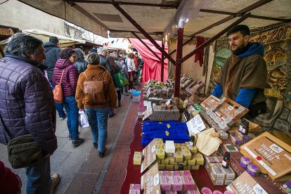 Mercado medieval en Gamonal. TOMÁS ALONSO