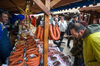 Mercado medieval en Gamonal. TOMÁS ALONSO