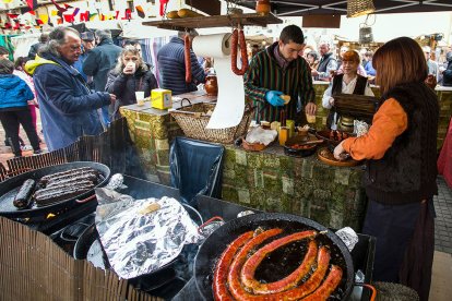 Mercado medieval en Gamonal. TOMÁS ALONSO