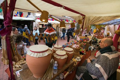 Mercado medieval en Gamonal. TOMÁS ALONSO