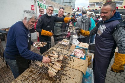 Mercado medieval en Gamonal. TOMÁS ALONSO