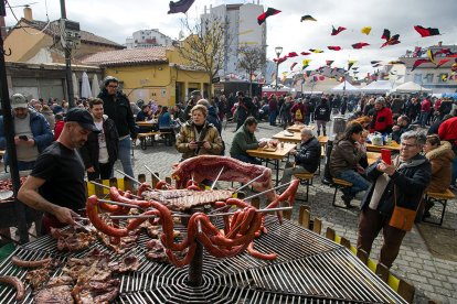 Mercado medieval en Gamonal. TOMÁS ALONSO