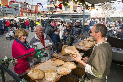 Mercado medieval en Gamonal. TOMÁS ALONSO