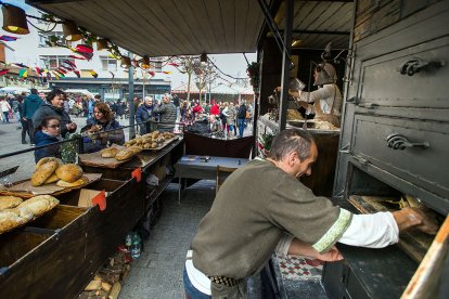 Mercado medieval en Gamonal. TOMÁS ALONSO