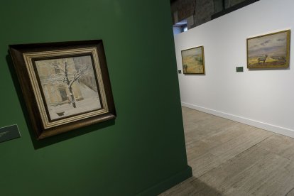 La ﻿Fundación Caja de Burgos acoge en Cultural Cordón la exposición ‘Marceliano Santa María. Inéditos y curiosos. FOTOS: © ECB / SANTI OTERO