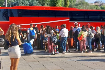 Acomodar las maletas fue más complicado de lo esperado. J. G. L.