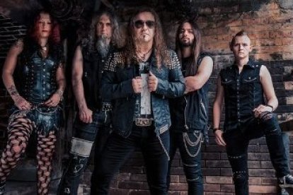 La banda alemana Mystic Prophecy.