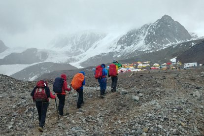 Expedición al Aconcagua. ECB
