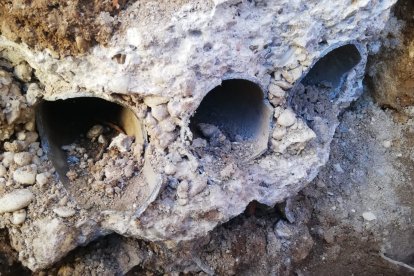 Tuberías de fibrocemento son peligrosas en la manipulación