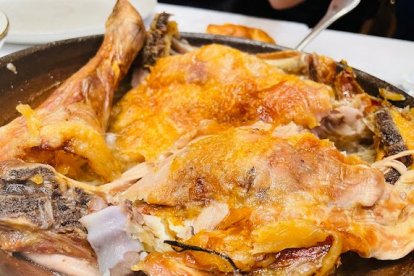 Lechazo asado