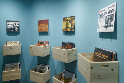 La música, en vinilo o CD, está teniendo un gran éxito. SANTI OTERO