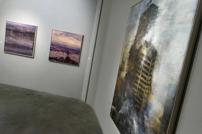 La exposición de Alejandro Quincoces se podrá ver hasta el 9 de abril. SANTI OTERO