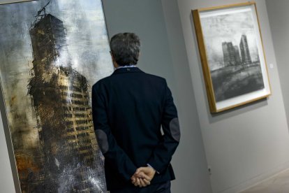 La exposición de Alejandro Quincoces se podrá ver hasta el 9 de abril. SANTI OTERO