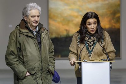 La exposición de Alejandro Quincoces se podrá ver hasta el 9 de abril. SANTI OTERO