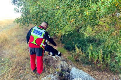 Dispositivo de búsqueda de hombre desaparecido en Burgos. 