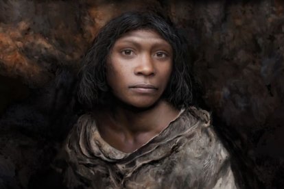 HOMO ANTECESSOR. 850.000 años. Gran Dolina. Estudios dentales determinaron que lo que era el chico de la Gran Dolina era una Chica. / Tom Björklund