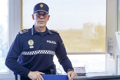 Carlos Jiménez, subinspector de la UPAD. SANTI OTERO