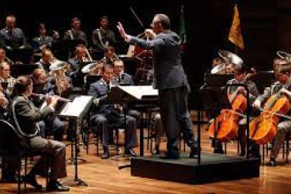 El concierto de la Unidad de Música de la Academia Básica del Aire se celebrará el lunes, 12 de septiembre, en la plaza Mayor (13.00 horas)