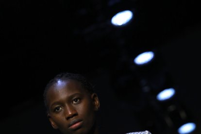 Los diseños de la firma Ángel Schlesser cerraron la Pasarela de la Moda de Castilla y León. TOMÁS ALONSO