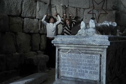 La tumba del caballero, otro elemento mítico de 'La noche de Walpurgis'.