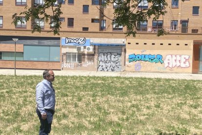 El concejal de Vox visitó la zona en los últimos días.