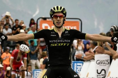 Adam Yates, ganador en Saint-Gervais Mont-blanc.
