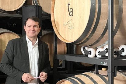 El presidente ha visitado la bodega cooperativa Tierra Aranda