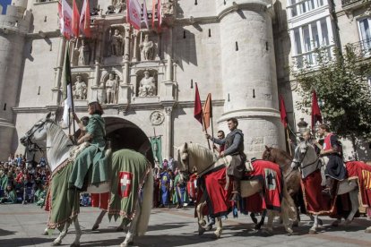 Imagen del desfile del Fin de Semana Cidiano.-SANTI OTERO
