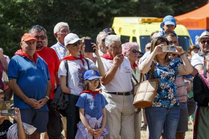 El Día de las Peñas ha puesto el broche final a los Sampedros 2022. SANTI OTERO