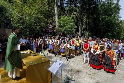 El Día de las Peñas ha puesto el broche final a los Sampedros 2022. SANTI OTERO