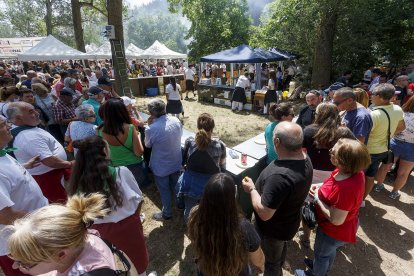 El Día de las Peñas ha puesto el broche final a los Sampedros 2022. SANTI OTERO