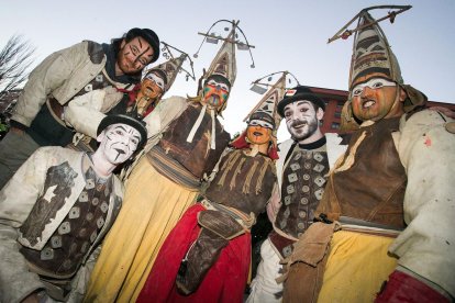 Instante de la Cabalgata de Reyes a su paso por la capital burgalesa. TOMÁS ALONSO