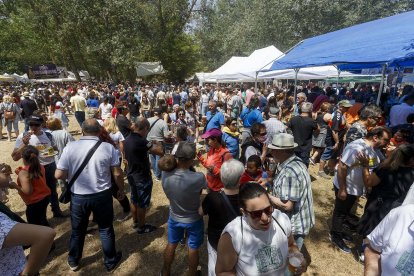 El Día de las Peñas ha puesto el broche final a los Sampedros 2022. SANTI OTERO