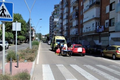 Imagen del lugar del accidente. POLICÍA LOCAL.