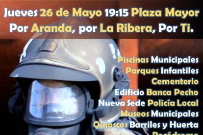 cartel bomberos