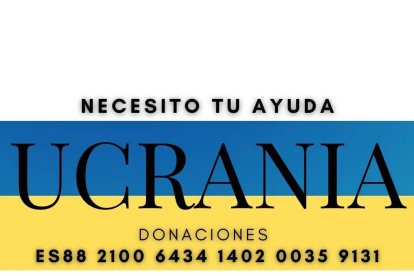 El problema a la hora de canalizar los envíos solidarios es el precio de los envíos a Polonia. En concreto dos euros por kilo de material que hace que hasta no tener la financiación para los portes el material no se pueda enviar. Piden apoyo con este número de cuenta.