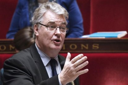 Jean Paul Delevoye, durante una intervención en la Asamblea Nacional el pasado 10 de diciembre.