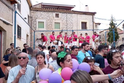 La música no falta (Imagen de las recién terminadas fiestas de Valdeande)