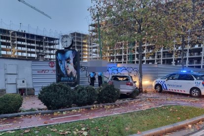 El accidente se registró en la calle Severo Ochoa. POLICÍA LOCAL